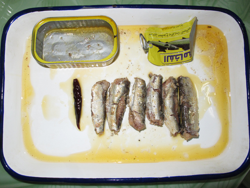 125g Canned Sardine in oil with chili