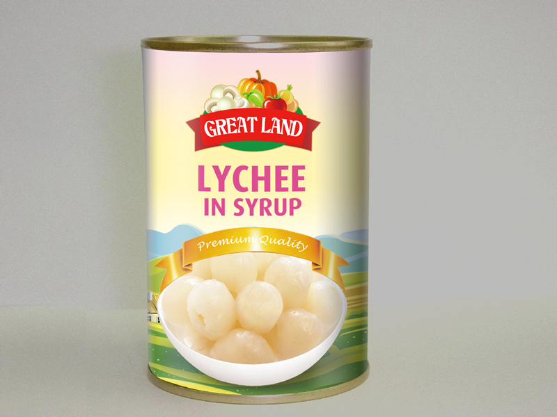 Canned Fresh Lychee Fruit Whole size L