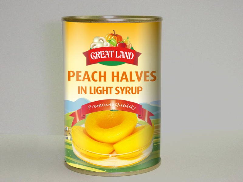 Canned Yellow Peach Halves 3KG