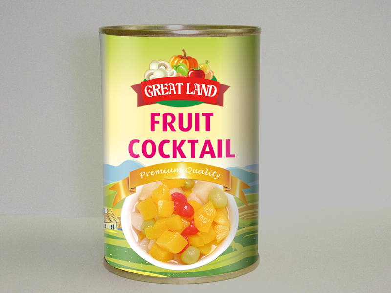 Canned Fruit Cocktail in Lt.Syrup