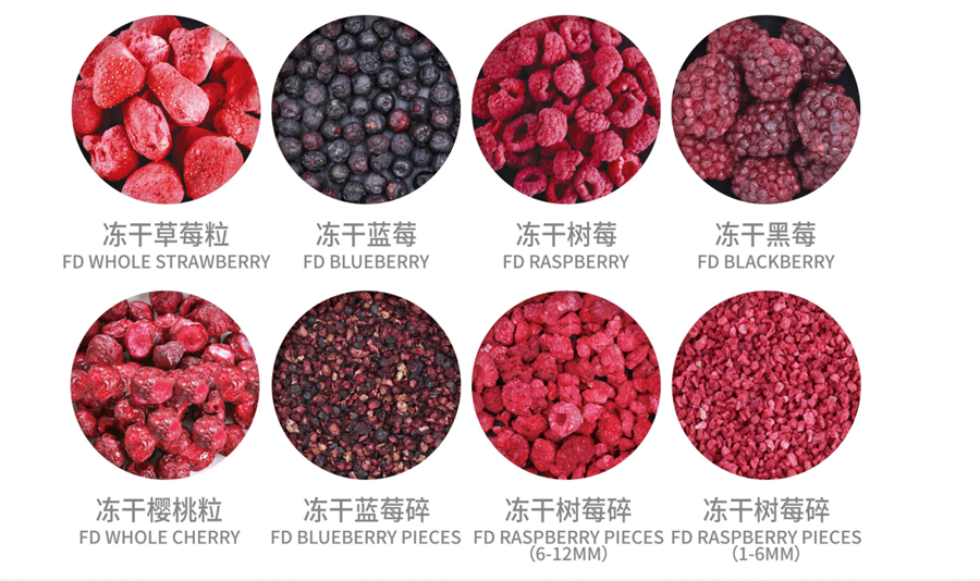 Freeze Dried fruits